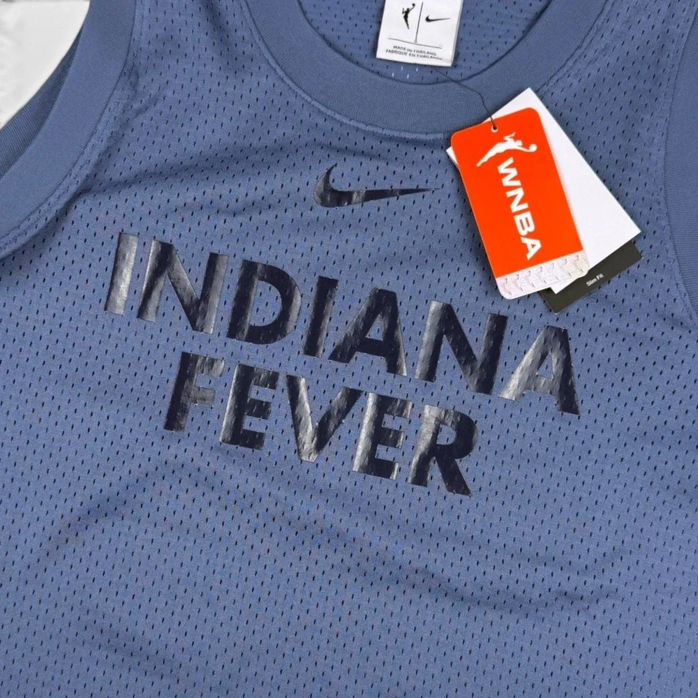 NEW Nike Indiana Fever Blue Cropped Tank Top
